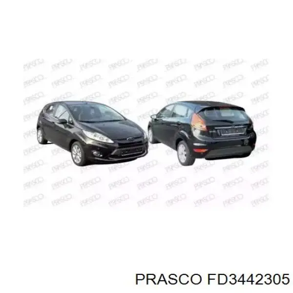 Рамка решітки переднього бампера Polcar 3238270