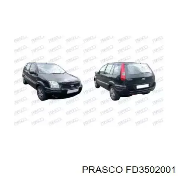 1222813 Ford Решітка радіатора