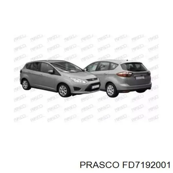 1758893 Ford Решітка радіатора