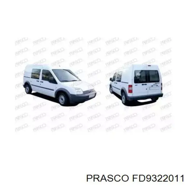 5040709 Ford Кронштейн решітки радіатора