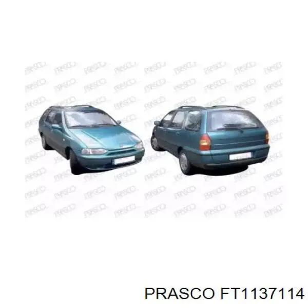 Дзеркало заднього виду, ліве 715087808 Fiat/Alfa/Lancia