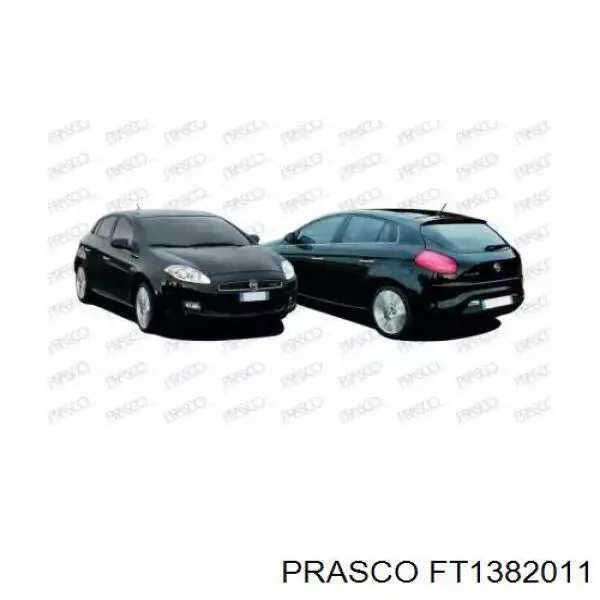 Купити Решітка радіатора Fiat Bravo II 198