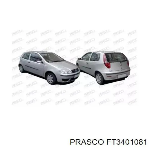 735359381 Fiat/Alfa/Lancia Буфер (бампер) задній