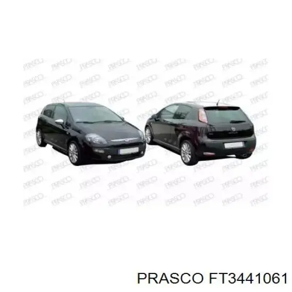 303696 Polcar Буфер (бампер) задній