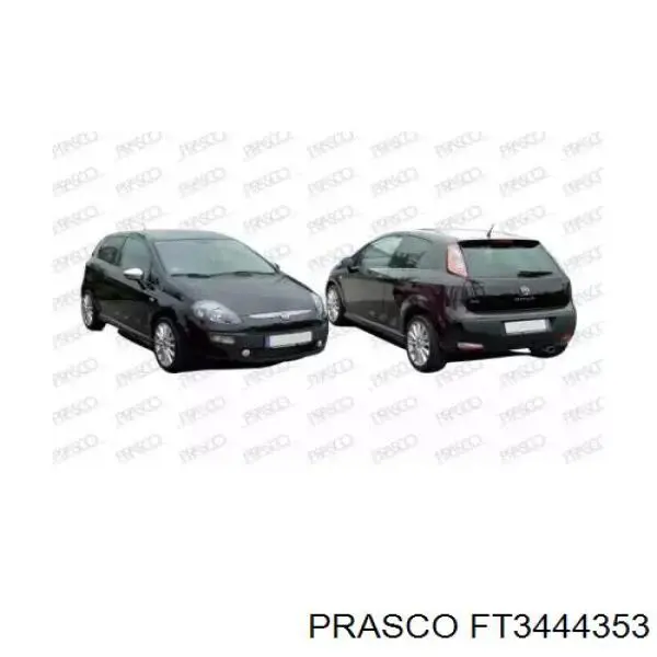 Ліхтар заднього бампера, правий 0051718011 Fiat/Alfa/Lancia