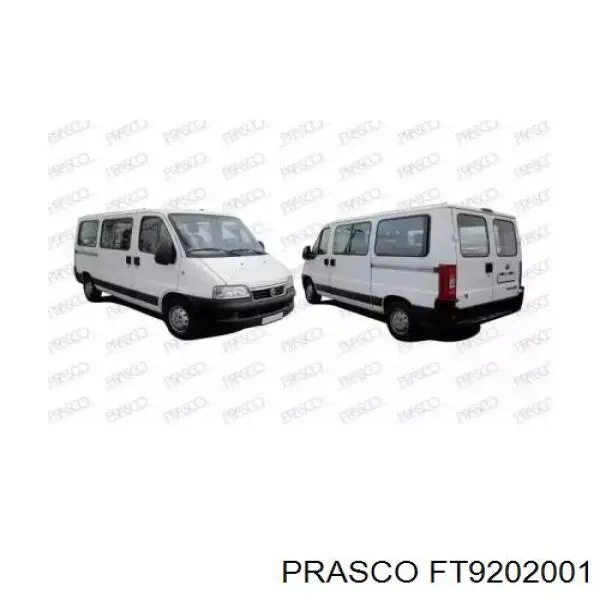 Облицювання радіатора Fiat Ducato II фургон (244) (2002 - 2006) ціна, від 96.83 USD
