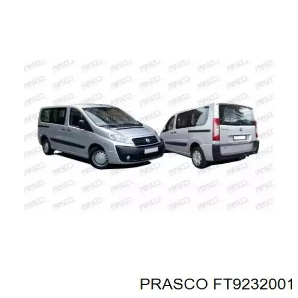 Облицювання радіатора Fiat Scudo фургон (270) (2007 - 2016) ціна, від 58.43 USD