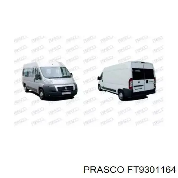 FT91445G Fast Бампер задній, ліва частина