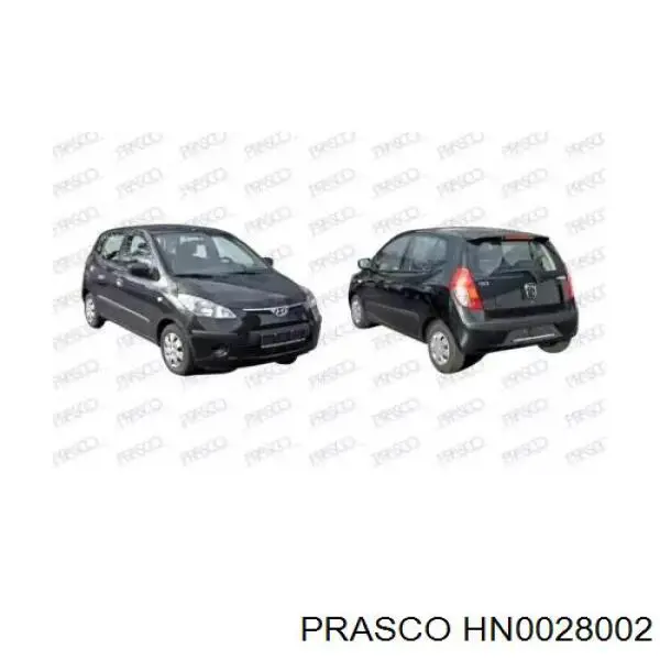Ручка передньої двері зовнішня ліва 826600X000CA Hyundai/Kia