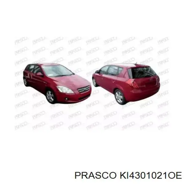 Бампер на авто Signeda PKA041010BA ціна, від 52.94 USD