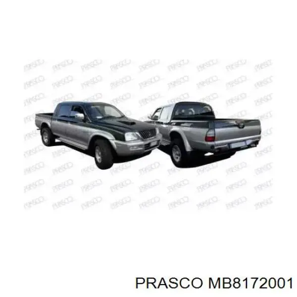 MR954579 Mitsubishi Решітка радіатора