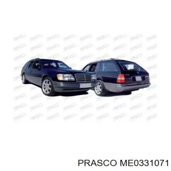 Задній бампер PBZ04015BA Signeda