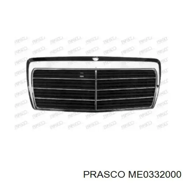 1508845 Autotechteile Решітка радіатора