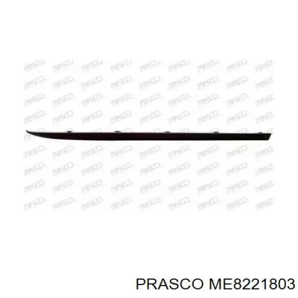 A1638850625 Mercedes Спойлер переднього бампера, правий