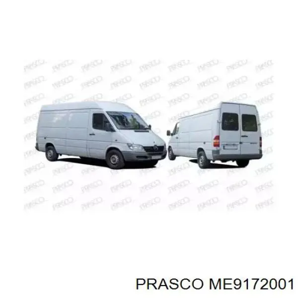 Купити Решітка радіатора Mercedes Sprinter I 3-t 903