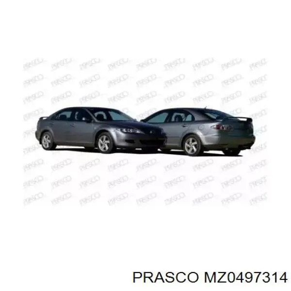 Ліве бічне дзеркало Mazda GJ6A691A7B ціна, від 36.69 USD
