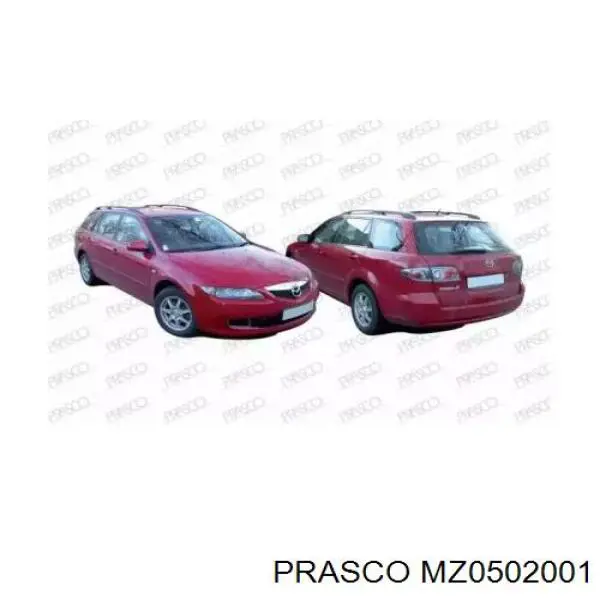 Решітка радіатора GR1L50711A Mazda