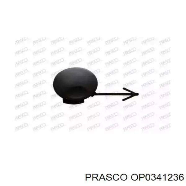 Заглушка бампера буксирувального гака, передня Opel Corsa D мінівен (S07) (2006 - 2015) ціна, від 4.50 USD