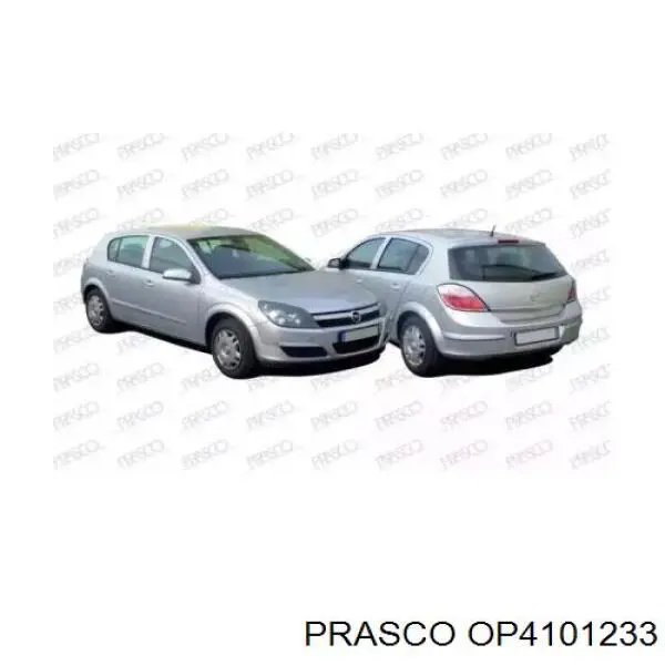 Молдинг переднього бампера, правий Opel 1400737