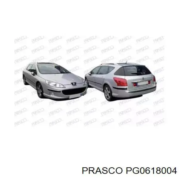 9101EN Peugeot/Citroen Ручка передніх дверей зовнішня, ліва