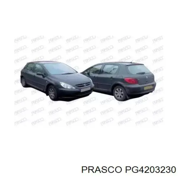 Супорт радіатора в зборі/монтажна панель кріплення фар 7104S0 Peugeot/Citroen