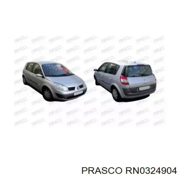 Фара права ZRN1144R Signeda