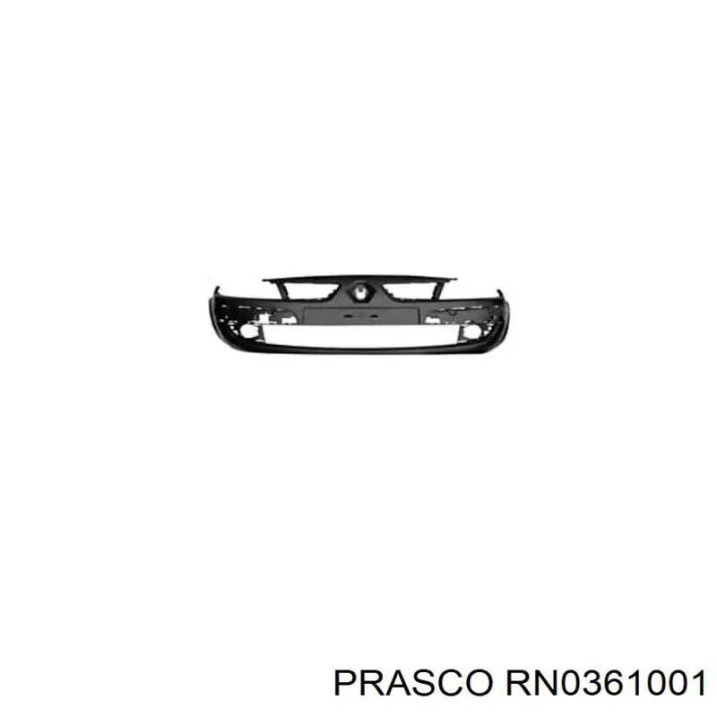 Бампер на авто Prasco RN0361001 ціна, від 172.33 USD