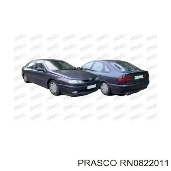 Облицювання радіатора Renault Laguna I хетчбек (B56, 556) (1993 - 2002) ціна, від 64.78 USD