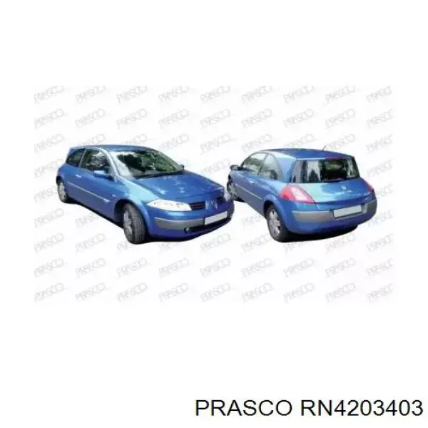 Супорт радіатора правий/монтажна панель кріплення фар PRN30002AR Signeda