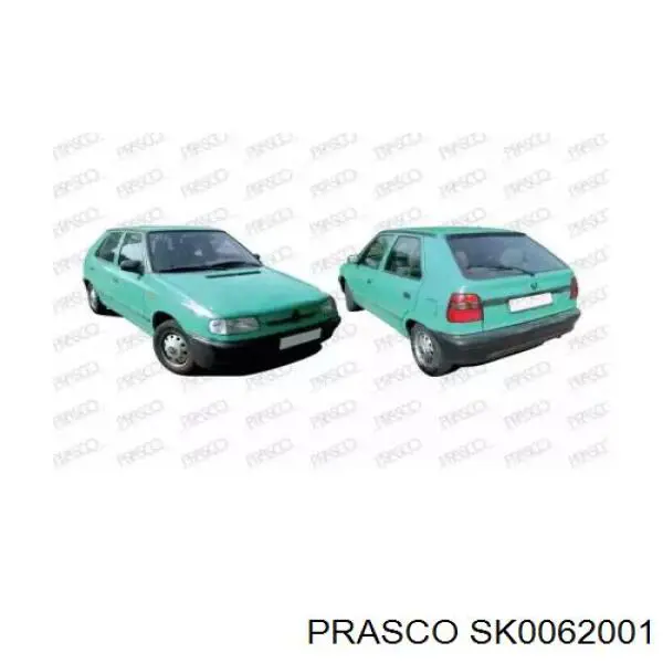 691014 Polcar Решітка радіатора