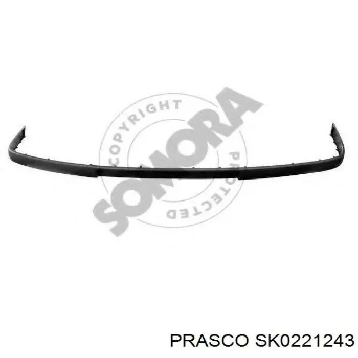 Накладка бампера переднього FPS FP6403920 ціна, від 11.78 USD