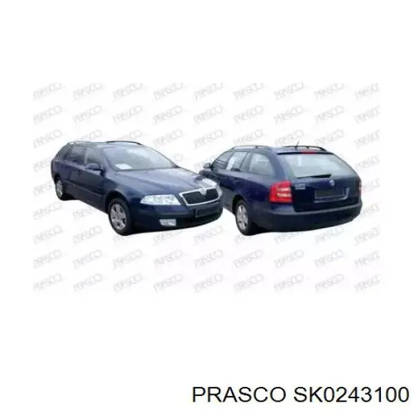 Капот SK0243100 Prasco