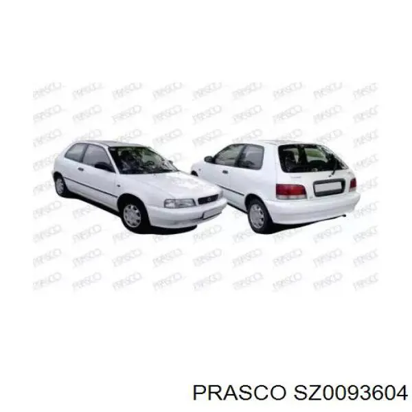 Підкрилок передній лівий на Suzuki Baleno  EG