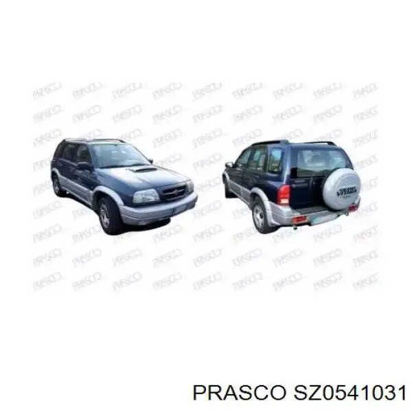 7171165DD1799 Suzuki Бампер передній в зборі