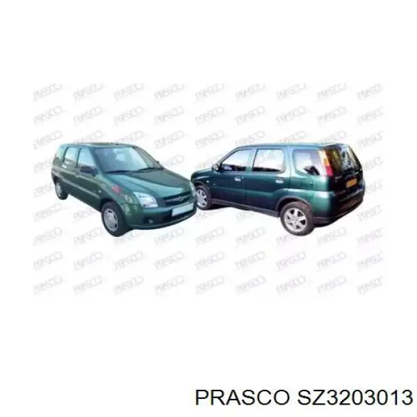  Крила Suzuki Ignis 2