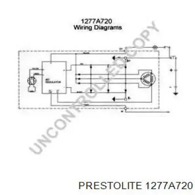 Генератор 1277A720 Prestolite