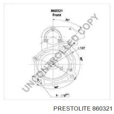Стартер 860321 Prestolite