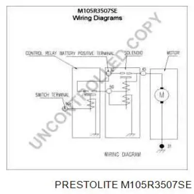 M009T64171ZT Mitsubishi Стартер двигуна