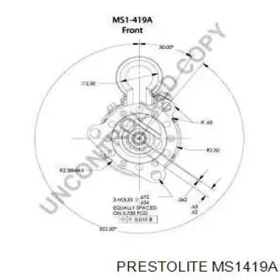 6N1889 Caterpillar Стартер двигуна