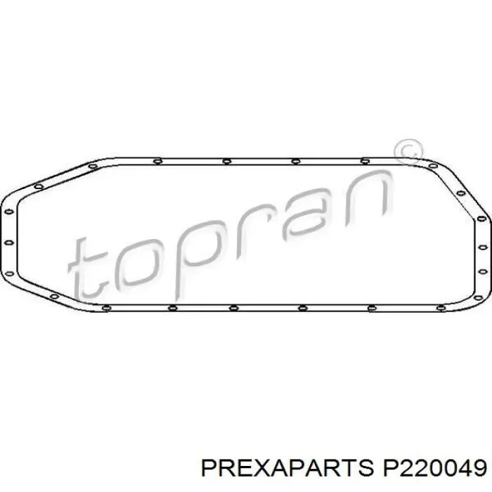 Прокладка піддону АКПП P220049 Prexaparts