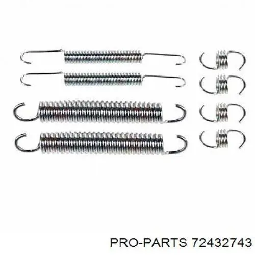 Опора амортизатора переднього лівого 72432743 Pro-parts