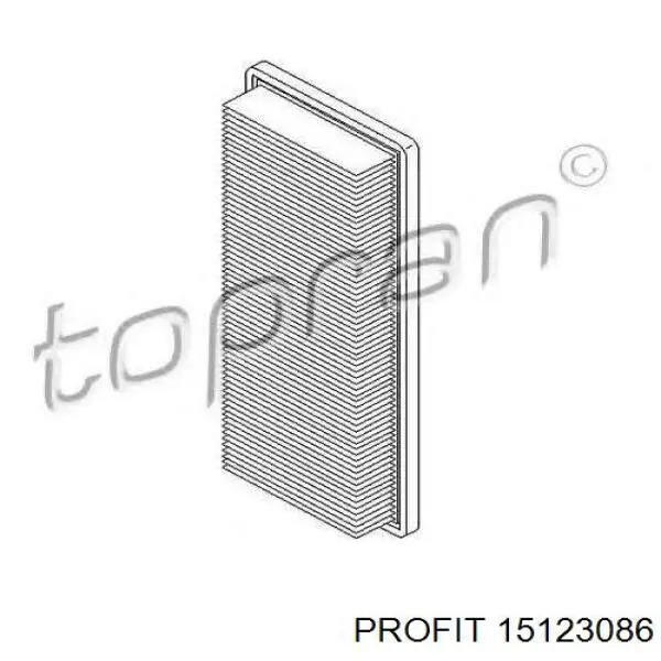 Фільтр повітряний Bremsi FA1037