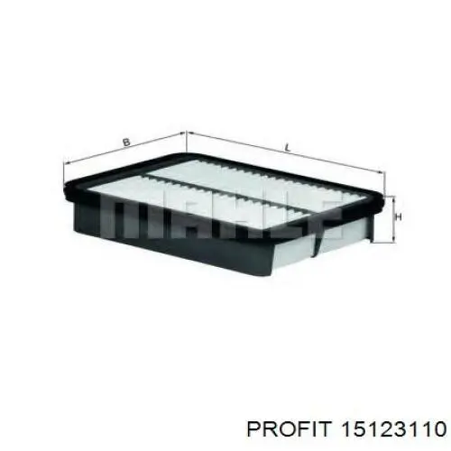 Елемент повітряного фільтра Profit 15123110 ціна, від 4.62 USD