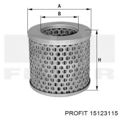 Повітряний фільтр 15123115 Profit