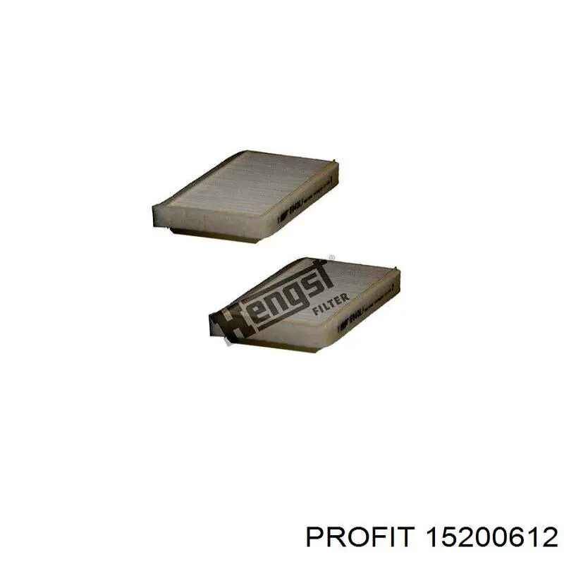 Купити 15200612 Profit Фільтр салону вугільний
