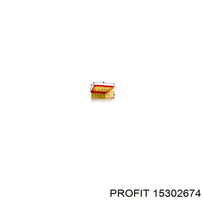 Фільтр тонкого очищення палива Profit 15302674 ціна, від 30.10 USD