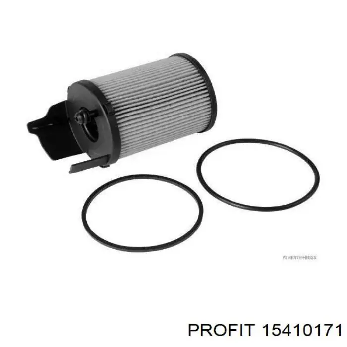 Масляний фільтр двигуна Profit 15410171 ціна, від 3.77 USD