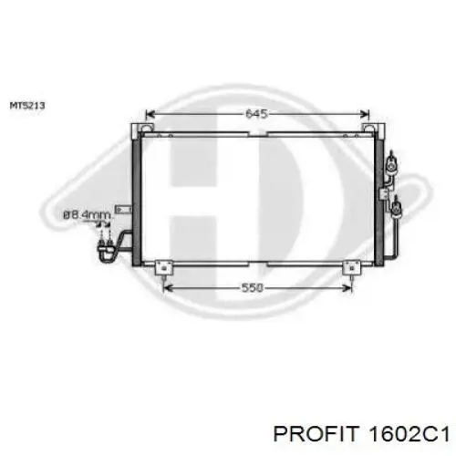 Конденсатор кондиціонера Profit 1602C1 ціна, від 75.17 USD
