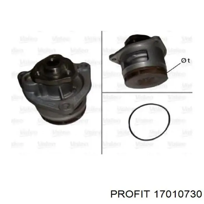 Водяний насос Profit 17010730