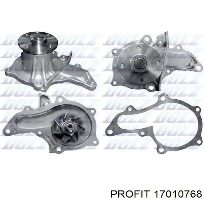 17010768 Profit помпа водяна, (насос охолодження)